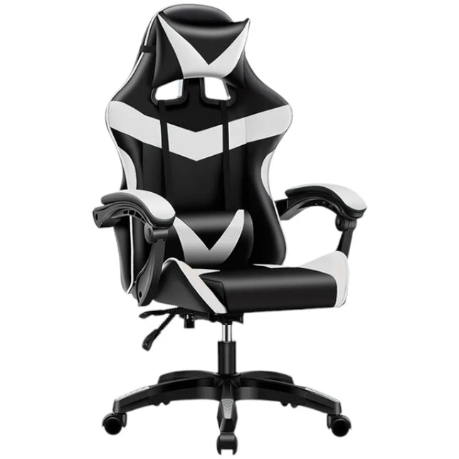 Gaming Chair for Desk, Office and Swivel Online Games. Comfortable Height Adjustable Gaming Chair, Ergonomic, Synthetic Leather. Gaming Racing Chair for Video Games and Office. It Is Ergonomic and with Modern Design (S001 749