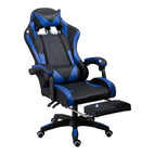 Blue Black with footrest