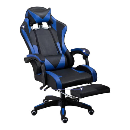 Gaming Chair for Desk, Office and Swivel Online Games. Comfortable Height Adjustable Gaming Chair, Ergonomic, Synthetic Leather. Gaming Racing Chair for Video Games and Office. It Is Ergonomic and with Modern Design (S001 749