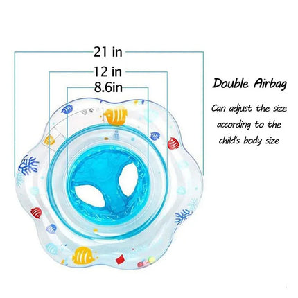 Baby Swim Ring Tube Inflatable Toy Child Swimming Circle Float Pool Accessories Waist Swim Ring Toddler Swim Circle Water Toys