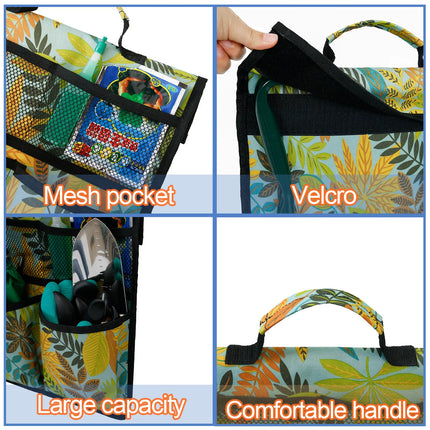 Portable Garden Kneeler Tool Bag Garden Tool Storage Bag Tool for Knee Stool Gardening Tools Cart Flatbed Storage bag Toolkit