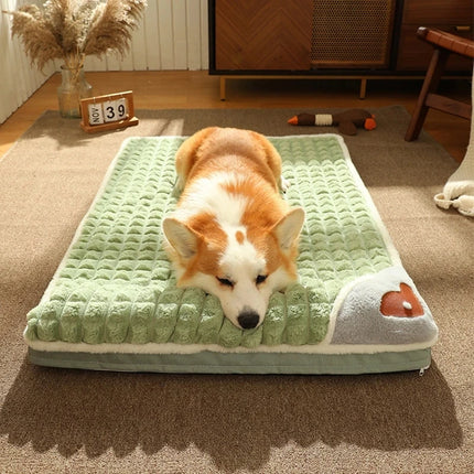HOOPET VIP Link Dog Sofa Bed Pet Warm Nest Calming Bed Washable Soft Cat Blanket Sleeping Mat Pet Supplies