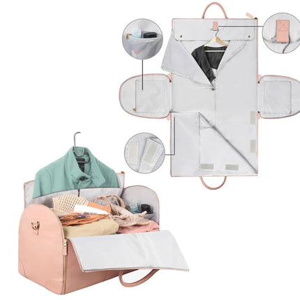 Travel duffle bag, spot suit bag, mountain valley folding bag, handbag, crossbody large capacity backpack