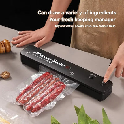 Food Sealing Portable Home Vacuum Kitchen Helper 220V Automatic Packaging Machine Food Vacuum Sealing Machine