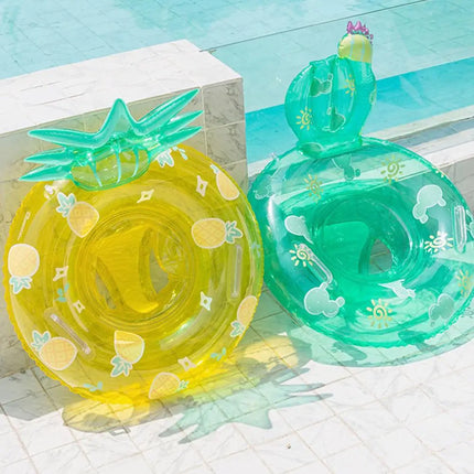 Baby Swim Ring Tube Inflatable Toy Child Swimming Circle Float Pool Accessories Waist Swim Ring Toddler Swim Circle Water Toys