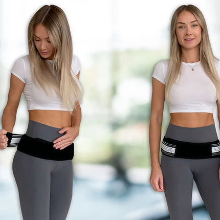 Sacroiliac SI Joint Hip Belt Lower Back Support Brace for Men and Women Sciatica Pelvis Lumbar Hip Pain Relief Trochanter Girdle