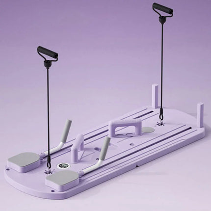 Abdominal Exercise Board Fitness Board Leg & Arm Toner Multifunctional Pilates Reformer Set Fitness Equipment for Home
