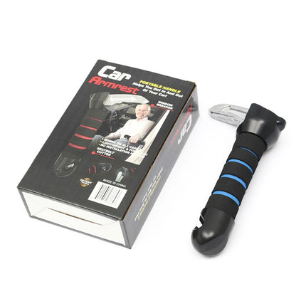 Car Accessories Non-Slip Elderly Vehicle Support Handle Car Door Handle Assist Bar With Easy Grip Standing Support Safety Hammer