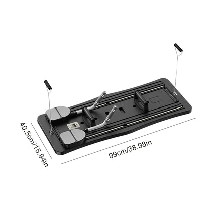 Abdominal Exercise Board Fitness Board Leg & Arm Toner Multifunctional Pilates Reformer Set Fitness Equipment for Home