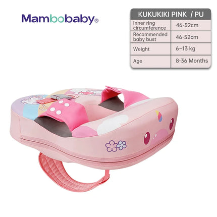Mambobaby Baby Float With Crotch Strap Waist Infant Swimming Circle Non-Inflatable Pool Accessories 1 2 3 Years Water Game Toys