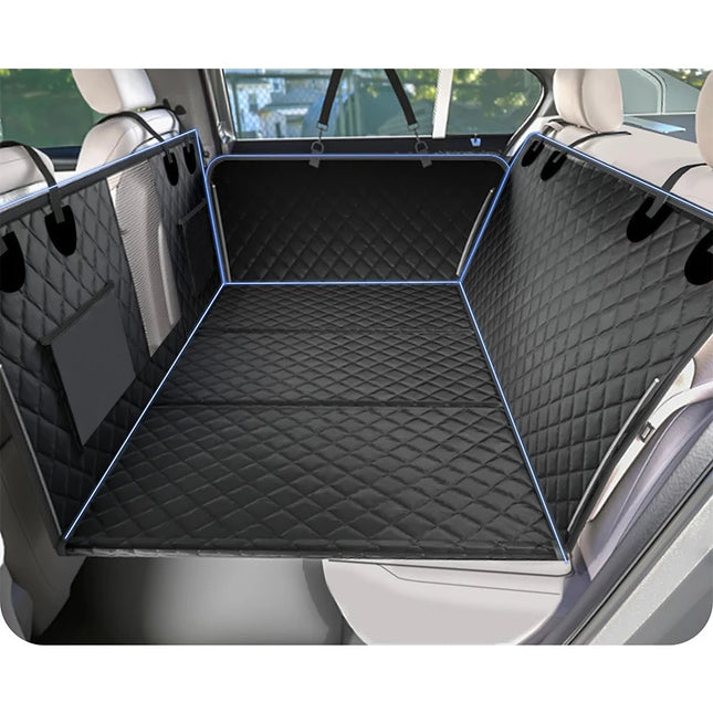 New Design Large Pet Back Seat Extender Car Backseat Protector Hammock Dog Car Seat Cover Hard Bottom for Travel