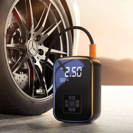 Portable Car Air Pump Wireless Intelligent Digital Tire Inflator Car Air Compressor Motorcycle Boat Electric Tire Inflator Pump