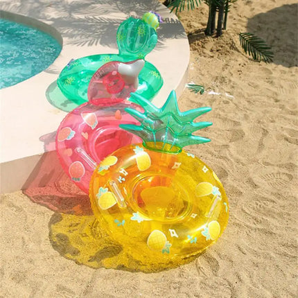 Baby Swim Ring Tube Inflatable Toy Child Swimming Circle Float Pool Accessories Waist Swim Ring Toddler Swim Circle Water Toys