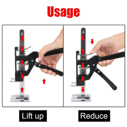 Hand Lifting Tool Tile Height Adjuster Labor-Saving Arm Jack Door Panel Drywall Lifting Elevator Tool Cabinet Board Lifter