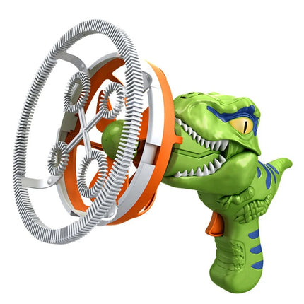 Fan Dinosaur Bubble Machine Bubbles in Bubble Handheld Electric Dinosaur Bubble Machine Bubble Dinosaur Pool Toys Green
