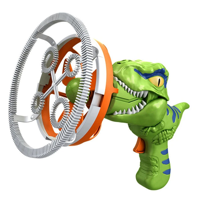 Fan Dinosaur Bubble Machine Bubbles in Bubble Handheld Electric Dinosaur Bubble Machine Bubble Dinosaur Pool Toys Green
