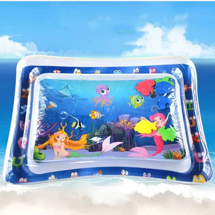 Baby Water Play Mat Inflatable Cushion PVC Infant Tummy Time Toddler Water Pad For Kids Early Education Developing Activity Toys