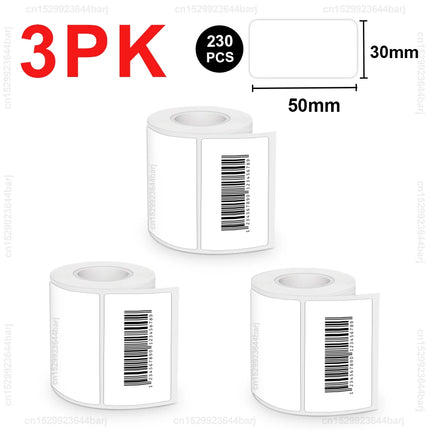 P50 Label Maker Mini Portable Thermal Printer Self-adhesive Label Printer Similar as Marklife P50 E210 M110 Print Label Sticker