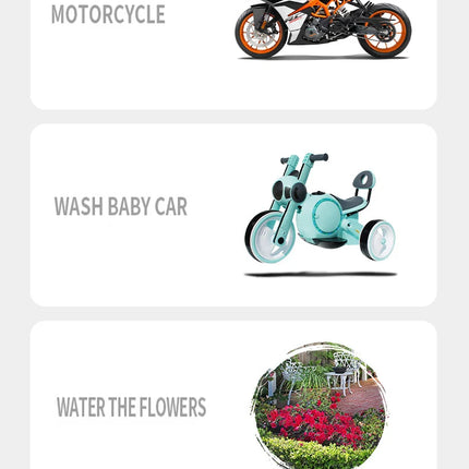 Car Rotary Wash Brush Kit 360 Degree Automatic Rotating Adjustable Dip Wash Brush High Pressure Washer for Vehicle Cleaning