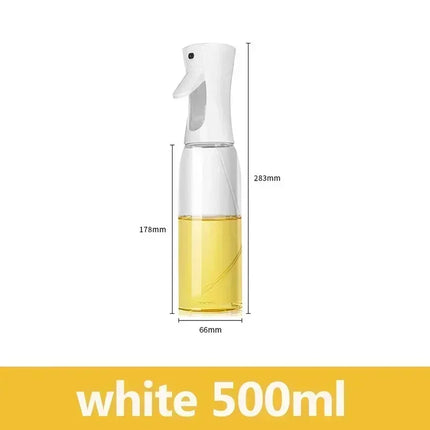 Kitchen Oil Spray Bottle Cooking Olive Oil Sprayer 200/300/500ML Pneumatic Spray Bottle Fitness Barbecue Spray Oil Dispenser