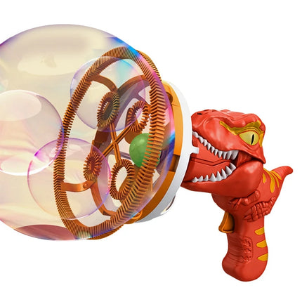 Fan Dinosaur Bubble Machine Bubbles in Bubble Handheld Electric Dinosaur Bubble Machine Bubble Dinosaur Pool Toys Green