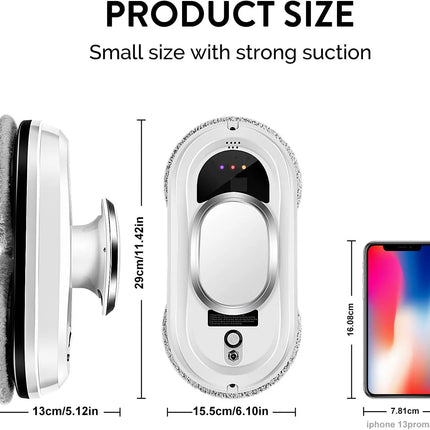 Intelligent Window Cleaning Robot Vacuum Cleaner Robot Window Cleaner Electric Glass Limpiacristales Remote Control for Home