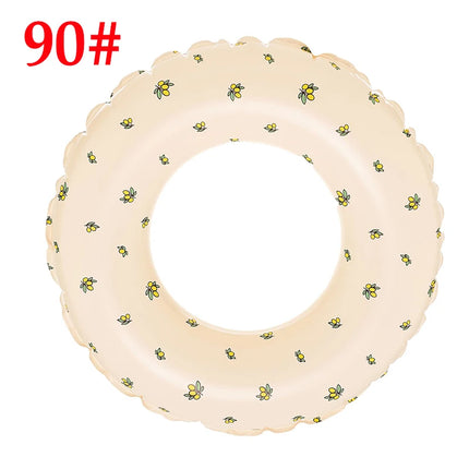Thickened Swimming Ring for Children, Beach Water Sports, Swim Ring, Adult Cherry Floating Ring, Swimming Pool Lifebuoy, Summer