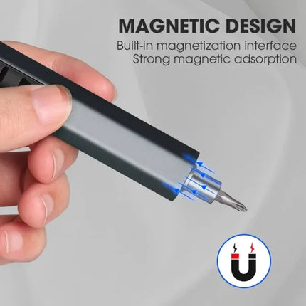 Mini Precision Electric Screwdriver Set 68 in 1 Power Repair Tool with 64 Magnetic Torx Phillips Drill Bits 5 Torque Settings