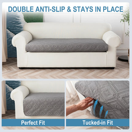 Backless Sofa Cushion Covers For Sofa Luxury 100% Waterproof, Oil Resistant, Dust-proof, And Slip Resistant Apply To Dining Room