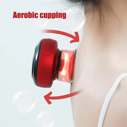 Smart Cupping Electric Cupping Cupping Therapy Massager With Red Light Therapy, Electric Heating Scraping Suction Cups