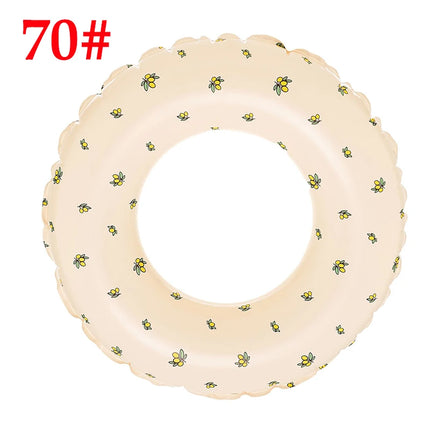 Thickened Swimming Ring for Children, Beach Water Sports, Swim Ring, Adult Cherry Floating Ring, Swimming Pool Lifebuoy, Summer
