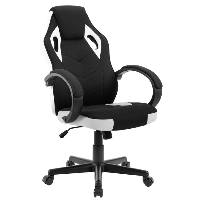 WOLTU Gaming Chair Gamer Armchair Office Computer Chair Ergonomic Design Fabric 360° Swivel Chair Adjustable Height High Back