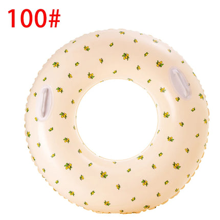 Thickened Swimming Ring for Children, Beach Water Sports, Swim Ring, Adult Cherry Floating Ring, Swimming Pool Lifebuoy, Summer