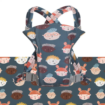 All Seasons NewbornFront Facing Kangaroo Wrap  Advanced 4-In-1 Baby Carrier Strap Sling Infant Hipseat Waist Belt Babies Gear