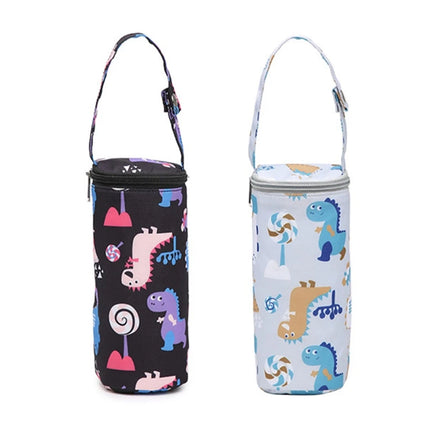 Baby Milk Bottle Insulation Bags Cartoon Portable Waterproof Feeding Bottle Thermal Bag Milk Warmer Cooler Stroller Hang Bags