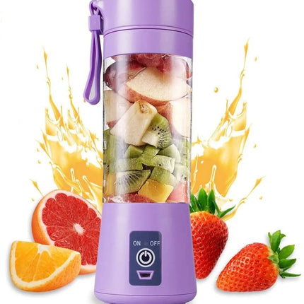 Electric Mini Juice Shake Blender Portable Mini Whirlwind Juice Cup Charging Mini Edition Fruit Juice Machine 6 Blades