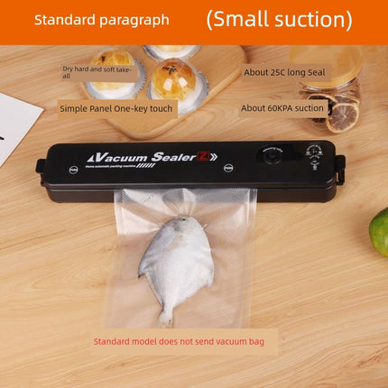 Vacuum Sealing Machine Food Packaging Machine Vacuum Machine Portable Plastic Sealing Machine Small Household Fresh-Keeping Automatic Vacuum Pumping