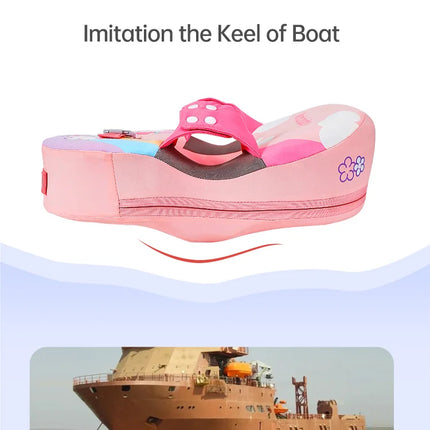 Mambobaby Baby Float With Crotch Strap Waist Infant Swimming Circle Non-Inflatable Pool Accessories 1 2 3 Years Water Game Toys