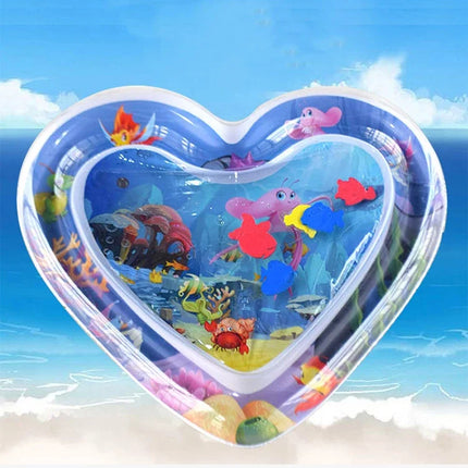 Baby Water Play Mat Inflatable Cushion PVC Infant Tummy Time Toddler Water Pad For Kids Early Education Developing Activity Toys