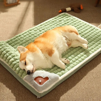 HOOPET VIP Link Dog Sofa Bed Pet Warm Nest Calming Bed Washable Soft Cat Blanket Sleeping Mat Pet Supplies