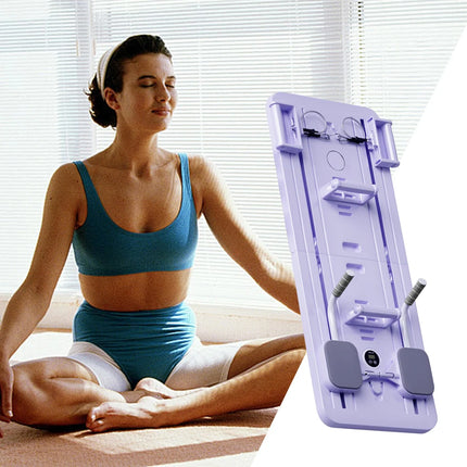 Multi-functional Ab Exercise Board Home Pilates Reformer Automatic Rebound Leg & Arm Toner Strength Training Fitness Equipment