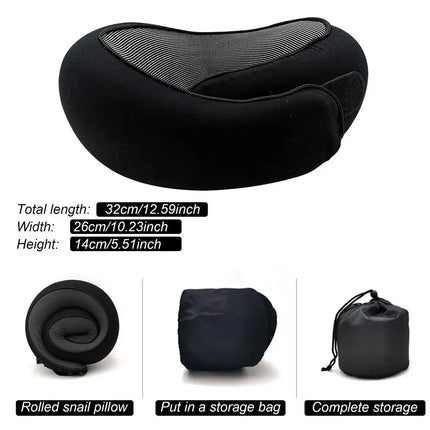Travel Car Neck Memory Foam Pillow Airplane Pillow Neck Cushion U Shaped Travel Healthcare Memory Foam  For Family And Travel