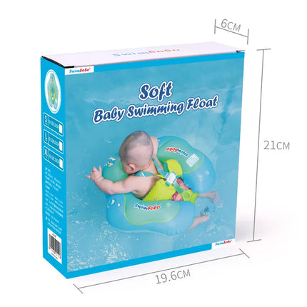 Pvc Inflatable Baby Swimming BOBO Float With Sunshade Canopy Seat Pocket For Toddlers Infant Kids Age 1-3 Pool Beach Arm Floatie