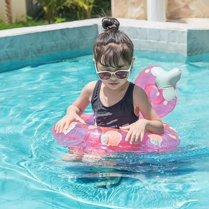 Baby Swim Ring Tube Inflatable Toy Child Swimming Circle Float Pool Accessories Waist Swim Ring Toddler Swim Circle Water Toys