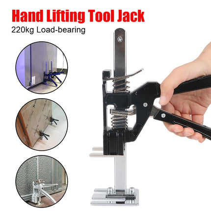 Hand Lifting Tool Tile Height Adjuster Labor-Saving Arm Jack Door Panel Drywall Lifting Elevator Tool Cabinet Board Lifter