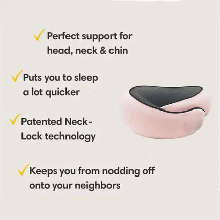 Memory Foam Neck Pillow Cervical Vertebra Travel Portable Noon Break Aircraft U Type Of Pillow Sleep Camping Pillow Carry Bag