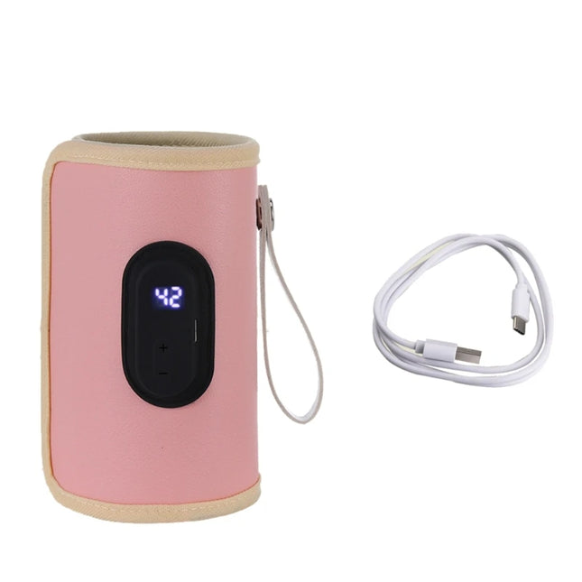 Portable Baby Milk Bottle Insulation Sleeve Stroller Cart Milk Bottle Warmer Bag Case Infant Outdoor Travel Accessories