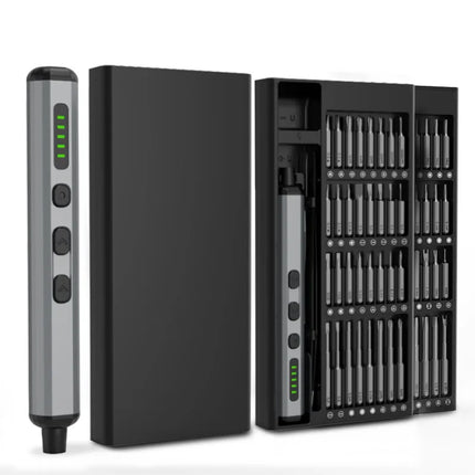 Mini Precision Electric Screwdriver Set 68 in 1 Power Repair Tool with 64 Magnetic Torx Phillips Drill Bits 5 Torque Settings