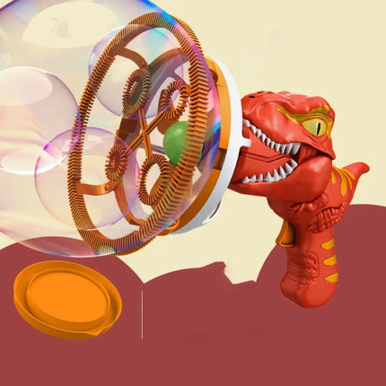 Fan Dinosaur Bubble Machine Auto Bubble Machine Electric Fun Bubbles Maker Kids Bubble Dinosaur Outdoor Toys Gifts for Boys Girl