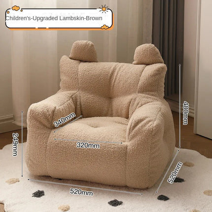 K-STAR Cute and Lazy Sofa Mini Casual Seat Cartoon Children's Sofa Reading Men and Women Simple Sofa Baby Sofa 2024 dropshopping